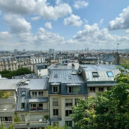 Apartment Amazing View In Montmartre, 2 Min From Sacre-coeur *